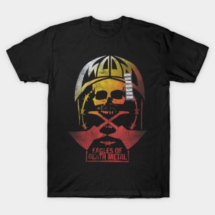 Eagles Of Death Metal EODM Skull Crossed Guitars Rock Band T-Shirt